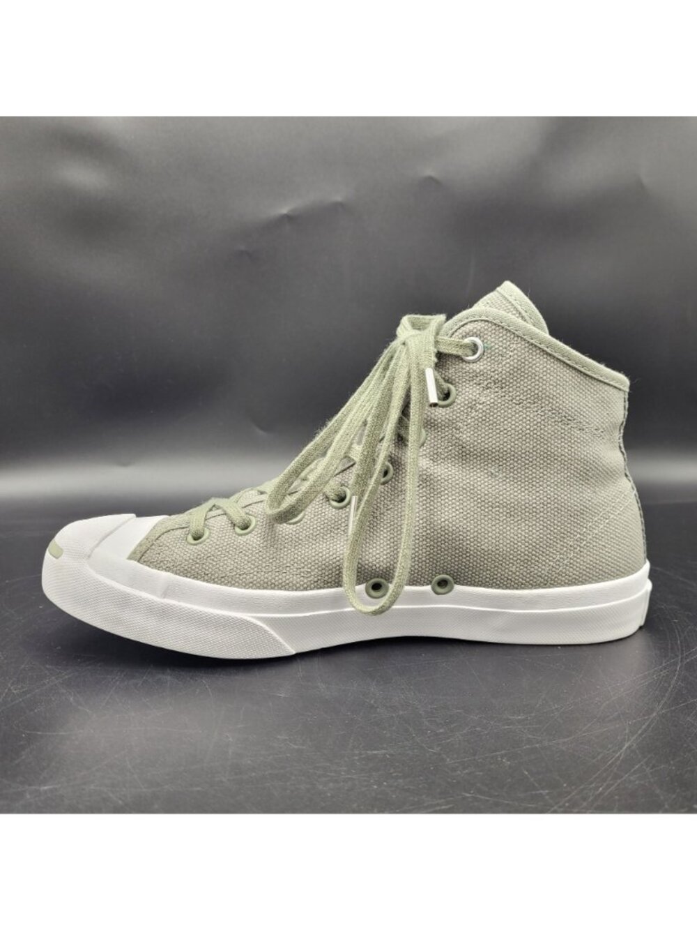 Converse Jack Purcell High Tops Women's Size 7.5 Durable Canvas Gray - Picture 4 of 16